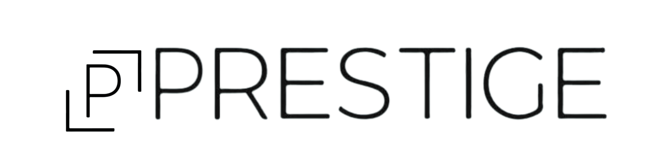 Prestige logo sitio web black